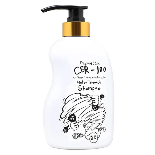 Elizavecca - CER-100 Collagen Hair A+ Muscle Hell-Tornado Shampoo
