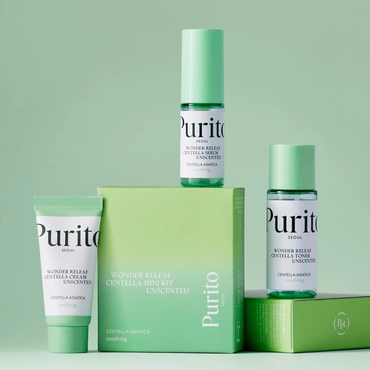 PURITO - Wonder Releaf Centella Unscented Mini Kit