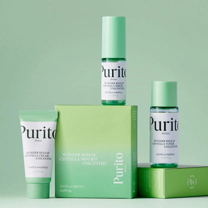 PURITO - Wonder Releaf Centella Unscented Mini Kit