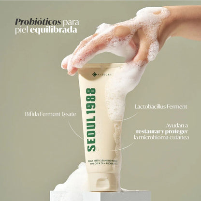 K-Secret - Seoul 1988 cleasing foam pine cica 1% + probiotics