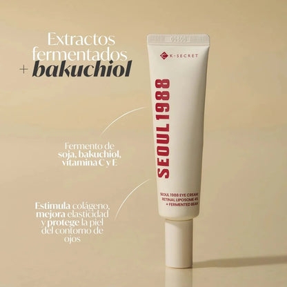 K-secret - Seoul 1988 Eye Cream : Retinal Liposome 4% + Fermented Bean