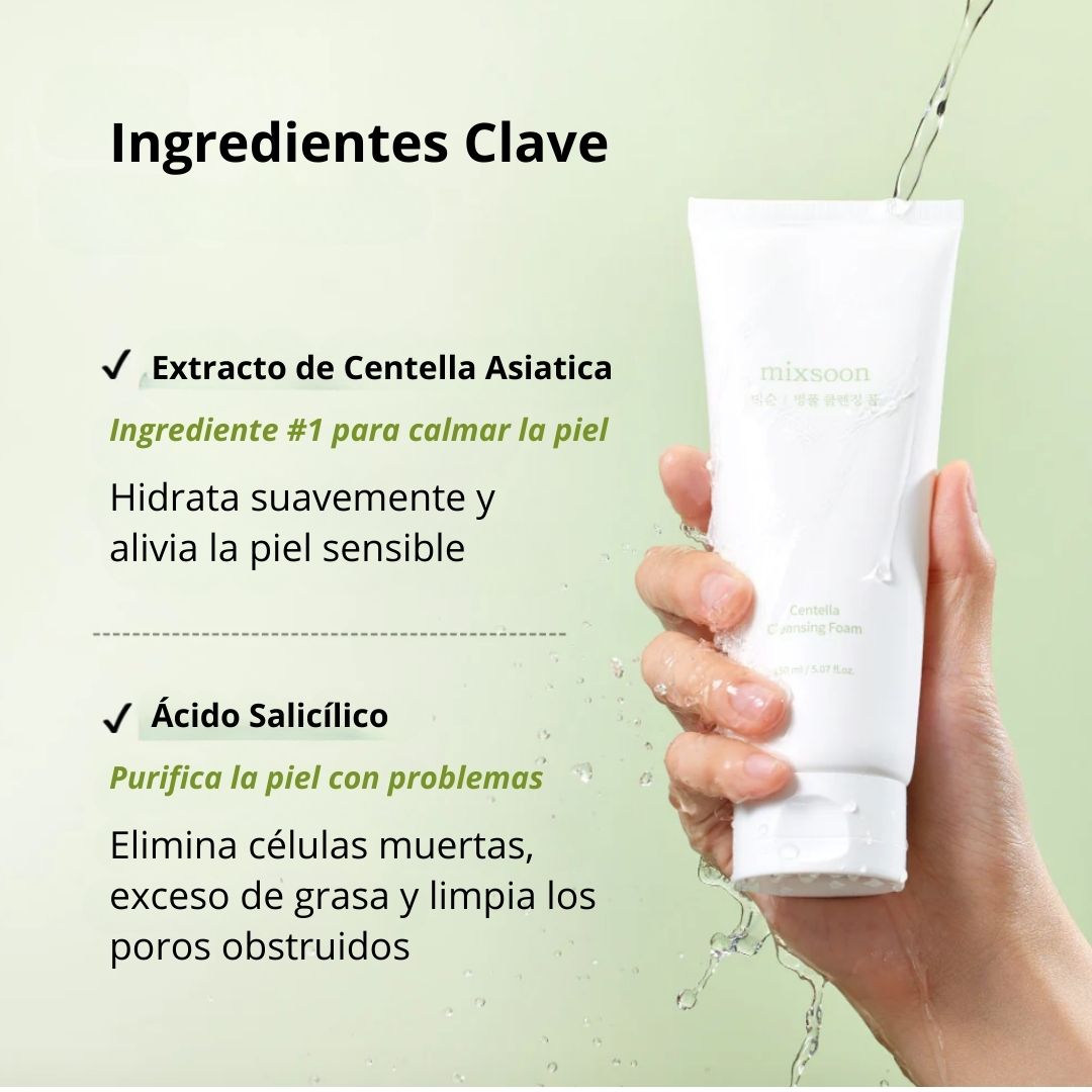 Mixsoon - Centella cleansing foam