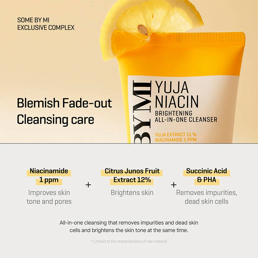 SOME BY MI - Yuja Niacin Brightening all in one Cleaser