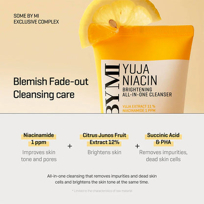 SOME BY MI - Yuja Niacin Brightening all in one Cleaser
