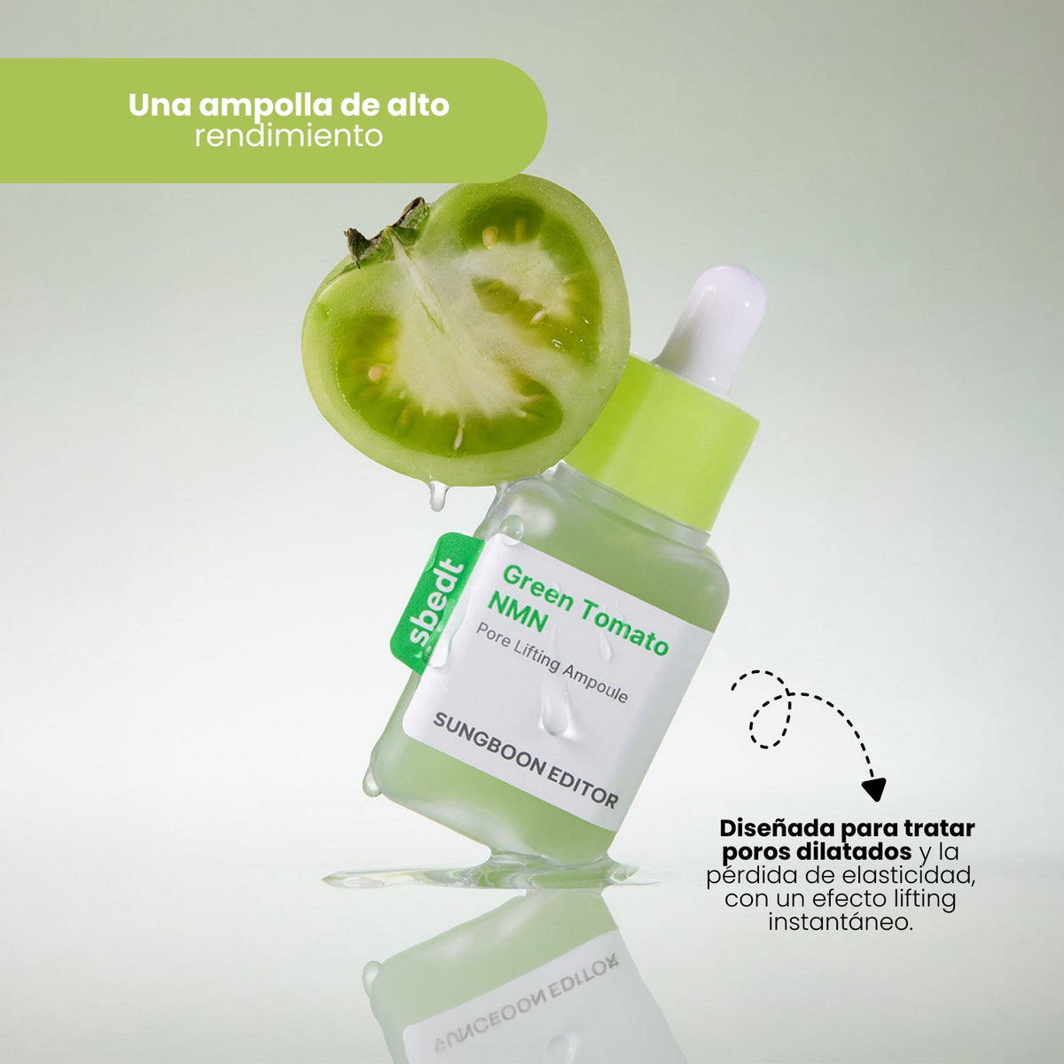 Sungboon Editor - Green Tomato NMN Pore Lifting Ampoule