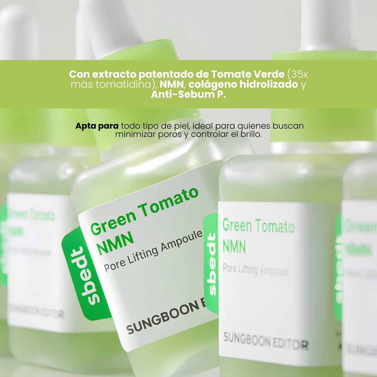 Sungboon Editor - Green Tomato NMN Pore Lifting Ampoule