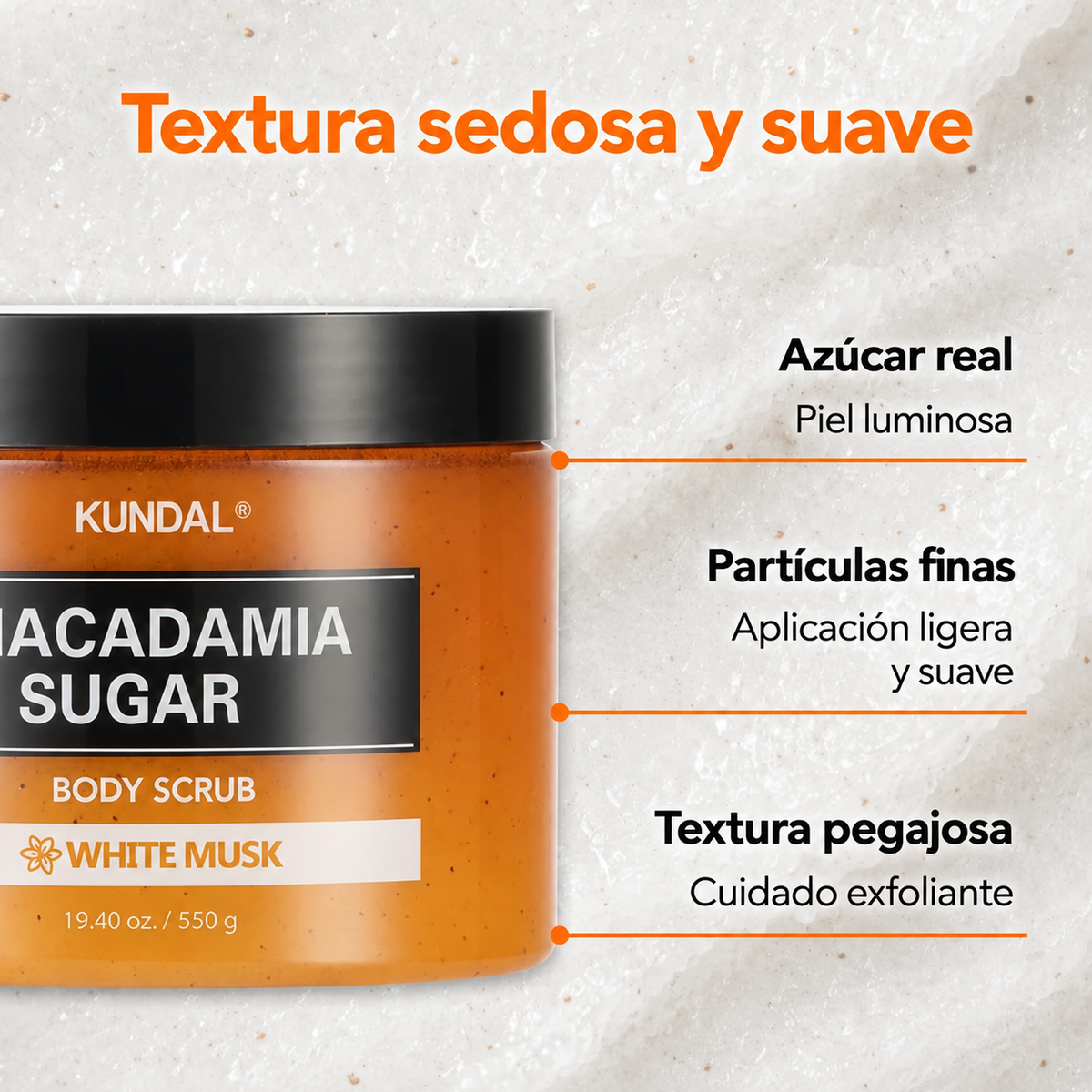 Kundal  - Macadamia & Sugar Body Scrub