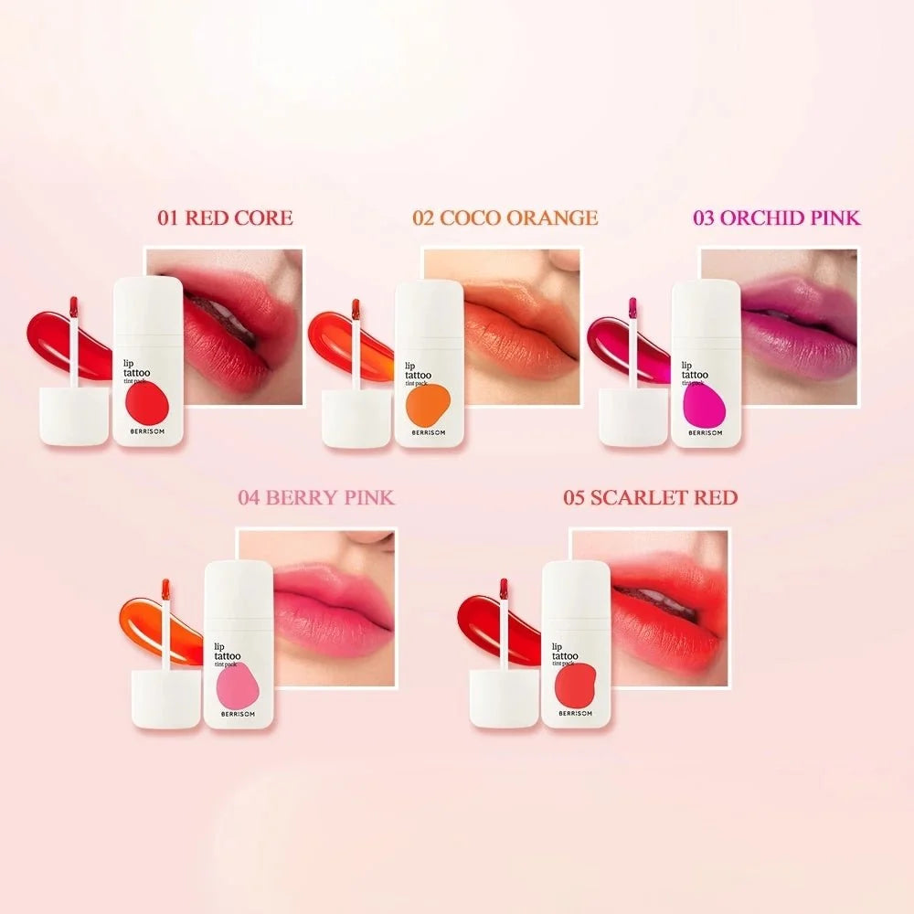 BERRISOM - Lip Tattoo Tint Pack