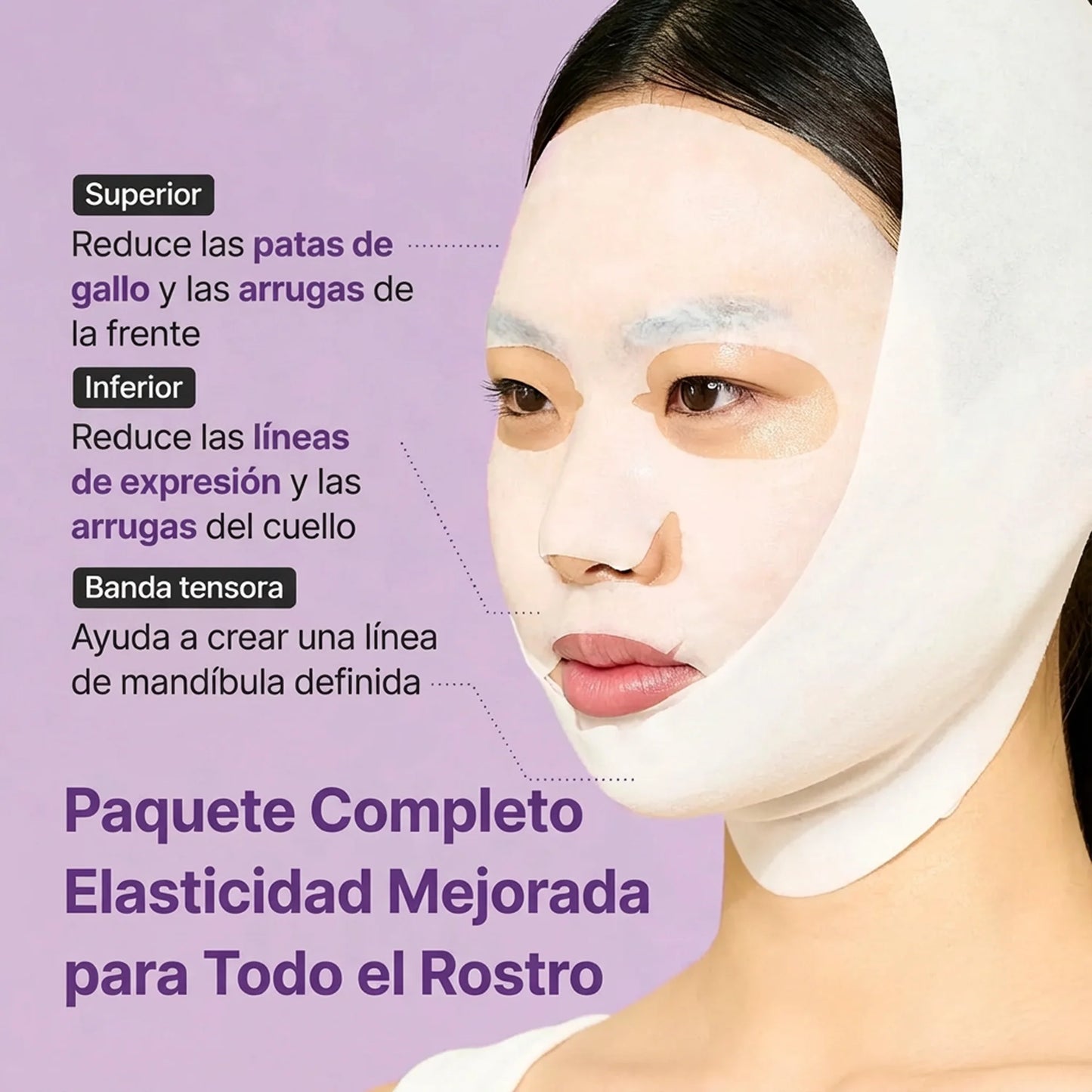 Numbuzin -  No. 9+ NAD+ Bio Lifting-sil Full Face Pack Sheet