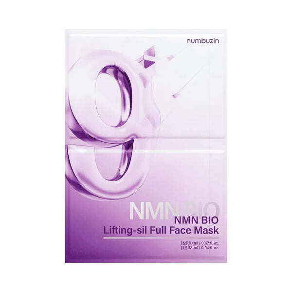 Numbuzin -  No. 9+ NAD+ Bio Lifting-sil Full Face Pack Sheet