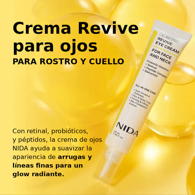 NIDA - Revive Eye Cream For Face And Neck
