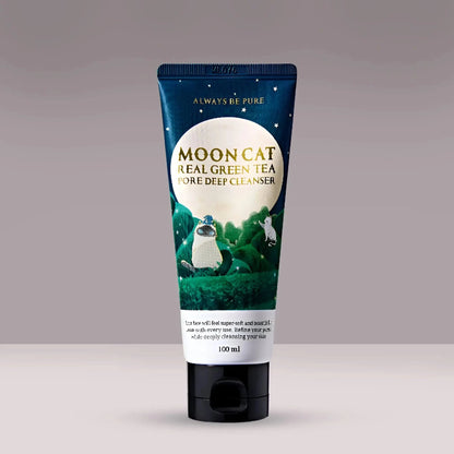 Always be pure - MOONCAT Real Green Tea Pore Deep Cleanser